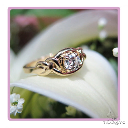 Promise Diamond Engagement Ring 45280 - Image 3