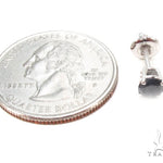 Prong Black Diamond Earrings 36021 - Image 5