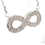 Diamond Ribbon Eternity Necklace 35257 - Image 2