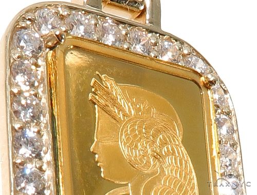 2.5g Pamp Suisse Bar Dog Tag Pendant 64172 - Image 3