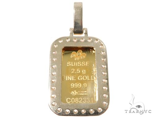 2.5g Pamp Suisse Bar Dog Tag Pendant 64172 - Image 4