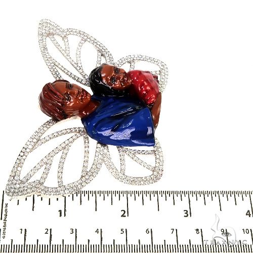 Custom Made 3D Memorial Pendant 67341 - Image 6