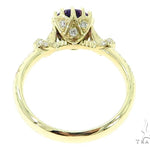 Prong Amethyst Diamond Ring 45602 - Image 5