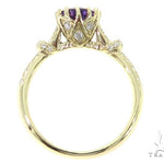 Prong Amethyst Diamond Ring 45602 - Image 6