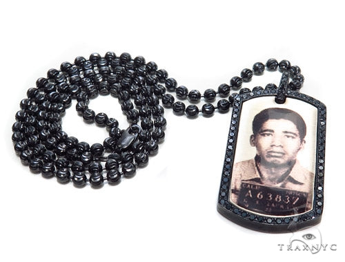 Black Diamond  Custom Photo Frame Moon Cut Chain 44900 - Image 1