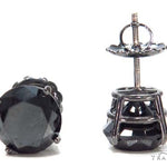 Prong Black Diamond Earrings 43159 - Image 3