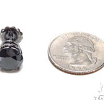 Prong Black Diamond Earrings 43159 - Image 4