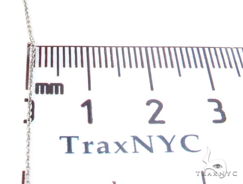 Prong Black Diamond Mustache Necklace 35266 - Image 10