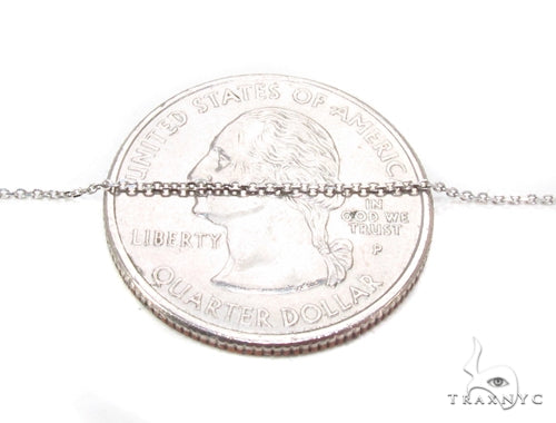 Prong Black Diamond Mustache Necklace 35266 - Image 7