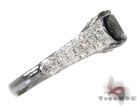 Prong Black Diamond Ring 27569 - Image 4