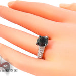 Prong Black Diamond Ring 27569 - Image 7