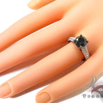 Prong Black Diamond Ring 27569 - Image 8