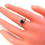 Prong Black Diamond Ring 36002 - Image 7