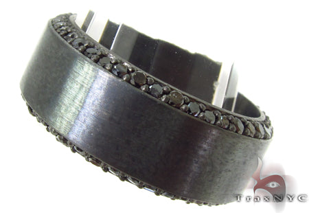 Prong Black Diamond Silver Ring 31700 - Image 4