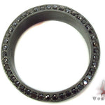 Prong Black Diamond Silver Ring 31700 - Image 7
