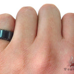 Prong Black Diamond Silver Ring 31700 - Image 8