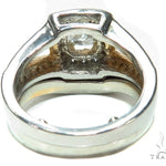 Prong Diamond Wedding Ring Set 41578 - Image 6