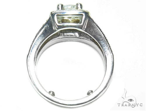 Prong Diamond Wedding Ring Set 41578 - Image 7