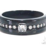 Prong Diamond Black Ring 43565 - Image 2
