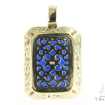 Prong Diamond Blue Fancy Pendant 49017 - Image 4