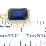 Prong Diamond Blue Fancy Pendant 49017 - Image 8