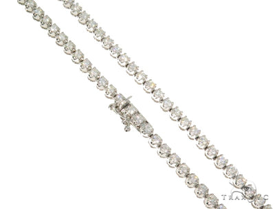 Prong Diamond Chain  32 Inches 6mm   44431 - Image 1
