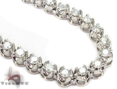 Prong Diamond Chain 30 Inches 5mm   29059 - Image 1