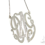 Diamond Monogram Pendant 37393 - Image 2