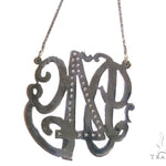 Diamond Monogram Pendant 37393 - Image 4