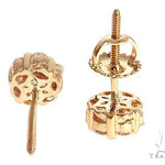 Prong Diamond Cluster Earrings 56909 - Image 4