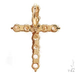 Prong Diamond Cougar Cross Crucifix 37430 - Image 4