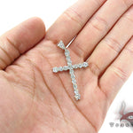 Prong Diamond Cross Crucifix 31169 - Image 6