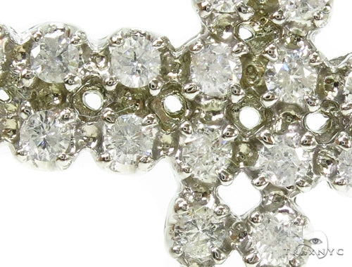Prong Diamond Cross Crucifix 39273 - Image 3