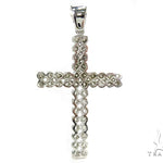 Prong Diamond Cross Crucifix 39273 - Image 4