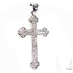 Prong Diamond Cross Crucifix 40669 - Image 2