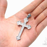 Prong Diamond Cross Crucifix 40669 - Image 5