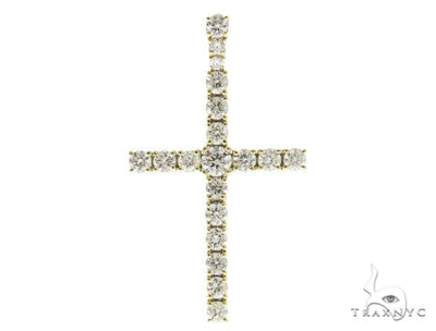 Prong Diamond Cross Crucifix 49504 - Image 1