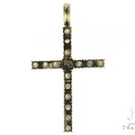 Prong Diamond Cross Crucifix 49504 - Image 4