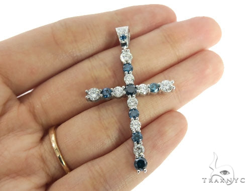 Prong Diamond Cross Crucifix 56407 - Image 5