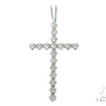 Prong Diamond Cross Crucifix 49454 - Image 1