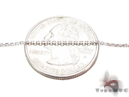 Prong Diamond Cross Crucifix Necklace 32010 - Image 5