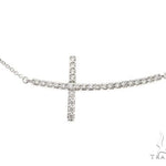 Prong Diamond Cross Pendant 65072 - Image 1