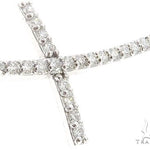 Prong Diamond Cross Pendant 65072 - Image 4