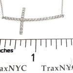 Prong Diamond Cross Pendant 65072 - Image 5