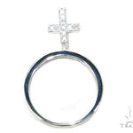 Prong Diamond Cross Crucifix Ring 39754 - Image 8