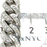 Prong Diamond Cuban Chain 30 Inches 13mm   39810 - Image 6