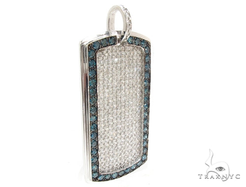 Prong Diamond Dog Tag 35267 - Image 3