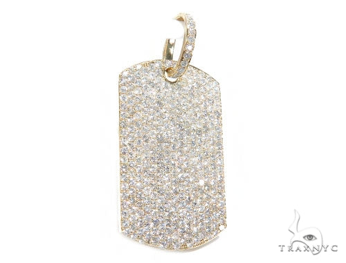 Prong Diamond Dog Tag 42494 - Image 2