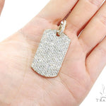 Prong Diamond Dog Tag 42494 - Image 7