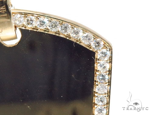 Prong Diamond Dog Tag 42496 - Image 3